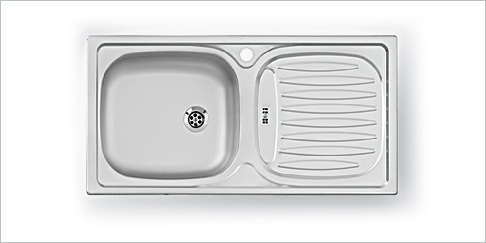 EVİYE 435X860 TEK GÖZ TAŞMALI SAĞ-SOL